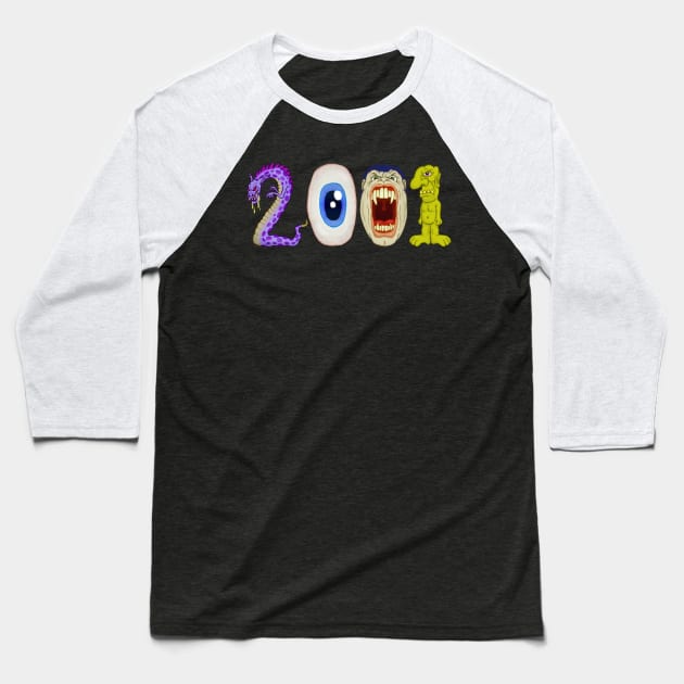 2001 Baseball T-Shirt by MalcolmKirk